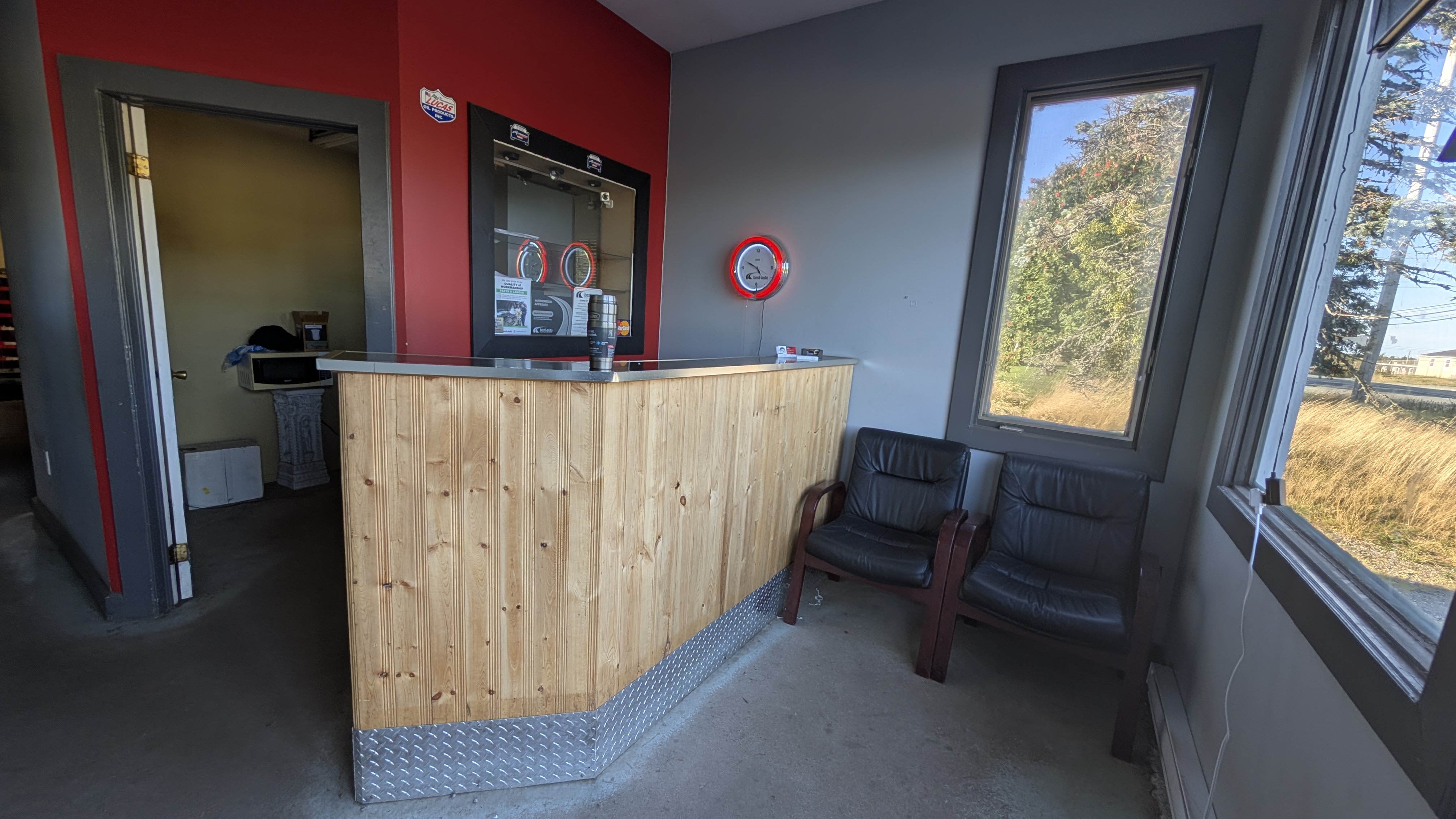 Auto Repair Shop Interior